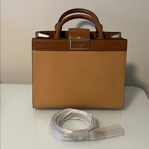 Kate Spade Tan and brown Leather Handbag